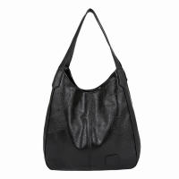 Bolso grande de piel sintética para mujer, bolso Hobo de diseñador, monedero tipo cubo - details 8