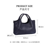 Nuevo bolso de mujer de gran capacidad, bolso de mano urbano de cuero suave simple para mujer - details 1