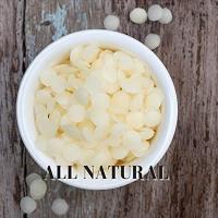 Pellets de cera de abeja blanca para fabricación de velas, pastillas de cera de abeja fáciles de derretir para velas DIY, (1 LB) - details 4