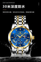 Reloj multifuncional de marca suiza para hombre nuevo reloj de cuarzo de moda a prueba de agua - details 9