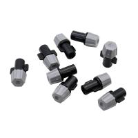 Pulverizador de invernadero de 200 piezas, boquilla atomizadora de interfaz gris de 6mm, sistema de riego agrícola, boquilla de nebulización, pulverizador de agua para jardín - details 3
