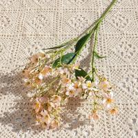 Flor Lila Daphne Artificial Retro, simulación realista hecha a mano, ramas de Daphne, flor falsa grande elegante - details 21