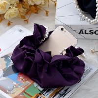 Mini bolso de cubo con cadena de perlas artificiales para mujer, Cartera de pulsera, bolso callejero - details 14