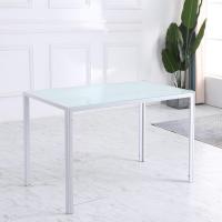 Mesa de Comedor de Cristal Mesa Rectangular para 4-6 Personas con Patas de Metal Multifuncional para Cocina Salón 120x60x75 cm Negro - details 15