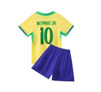 Camiseta de fútbol Brasil local 24-25 No.10 para niños y adultos, tallas 14-3XL para adultos - details 7