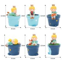 Maceta de resina para plantas suculentas, adorno de jardín de hadas, figuritas decorativas, Decoración de mesa para el hogar - details 2