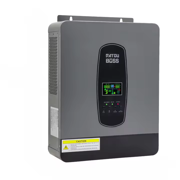 DATOU BOSS Inversor Híbrido 6200W, 220vac, 48vdc con MPPT 3000W Pantalla LCD Universal, Carga Múltiple de Dispositivos Certificado CE - 1