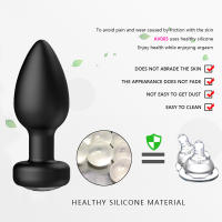 Vibrador Anal con 10 Frecuencias Enchufe Anal G-Spot Dildo Prostate Masajeador - details 2