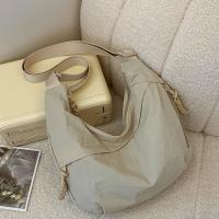 Bolso de hombro lavado de gran capacidad para mujer, bandolera de nailon informal, bolso de Dumpling de Corea de Color sólido para verano - details 1