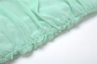 BUNO-vestidos de fiesta de malla irregulares, novedad de 2024, vestido ceñido con tirantes finos, vestido largo fruncido a la moda para mujer - details 53