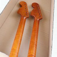 Cuello de Guitarra Eléctrica de Madera de Arce Canadá Roastado con 6 Cuerdas Marca V-glorify Estilo Artesanal Brillo Grande - details 3
