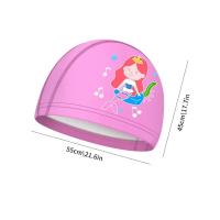 Gorros de Natación Elásticos para Niños Impermeables de Dinosaurio Astronauta Sirena - details 1