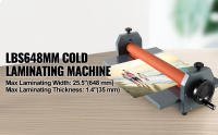 SucceBuy Laminadora manual de rollo en frío de 25,5 "y 650 mm, máquina de montaje de vinilo y película fotográfica, máquina laminadora de rollo en frío para gráficos y carteles - details 0