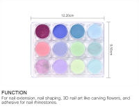 KADS-Juego de polvo acrílico de 24 colores, polímero profesional para extensión de uñas de larga duración - details 2