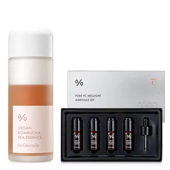 Dr.Ceuráculo |   Esencia de té de Kombucha vegana + Set de ampolla Pure VC Mellight - 1