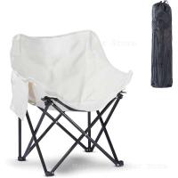 Silla de camping portátil plegable con forma de media luna para exteriores, equipo de picnic, banco de pesca, bocetos para estudiantes - details 2