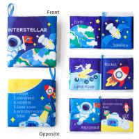 1 paquete de Libros pequeños que cruzan Libro de tela para bebés que se puede rasgar Libro de tela de aprendizaje temporal - details 7