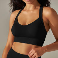 Hamidou-Top Sexy para mujer, sujetadores deportivos para Yoga, Fitness, belleza, espalda elástica, transpirable, ropa interior femenina, Tops - details 14
