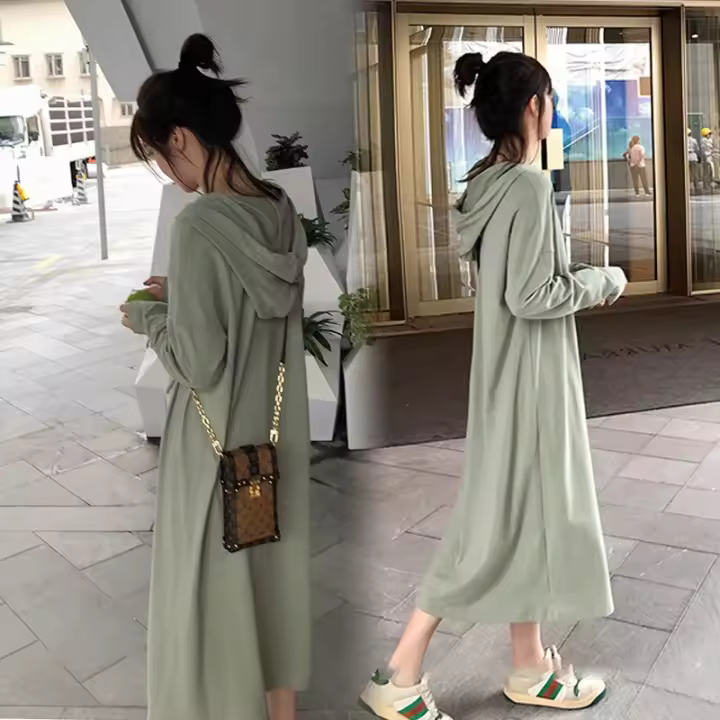 Vestidos de lactancia materna, ropa de maternidad, moda en otoño e invierno, fina posparto - 1