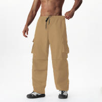 Pantalones de trabajo de marca de moda de verano para hombres, pantalones largos informales ajustados y sueltos de estilo coreano - details 17