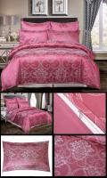 Sábana de Lujo con Forro de Terciopelo Jacquard para Cama Doble Conjunto de Ropa de Cama Euro Sin Sábana Tamaño 220x240 - details 12