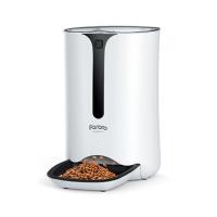 Faroro Comedero Automático para Gatos de 4L, Dispensador de Comida para Perros y Gatos, Tazón para Gatos de Acero Inoxidable y Temporizador, Programable de 1 a 6 Comidas, Blanco - details 3