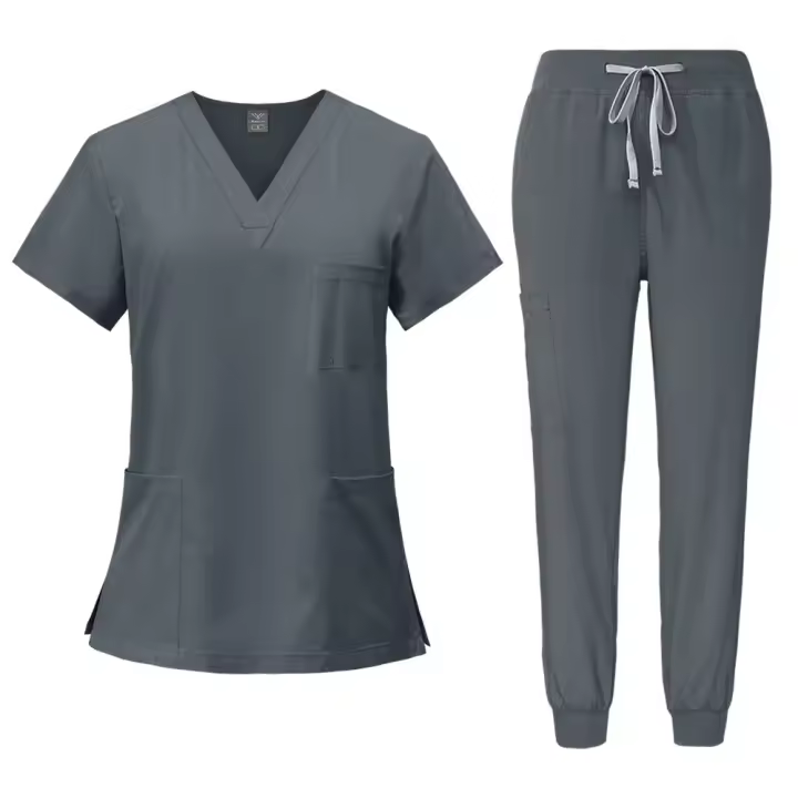 Nuevo conjunto clásico de batas de enfermera para hombre, accesorios de enfermera, uniforme médico, pantalones superiores clínicos dentales quirúrgicos, ropa de trabajo de laboratorio - 1