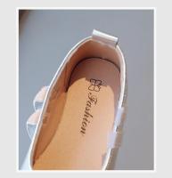 Zapatos de cuero para niños, calzado informal de Color sólido dorado y plateado, a la moda, para primavera y otoño - details 12