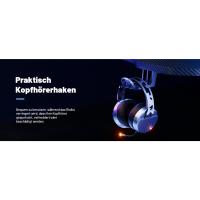 Práctico gancho para auriculares