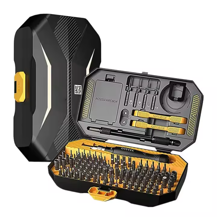 Juego de destornilladores multifuncionales de alta calidad, combinación de herramientas de mantenimiento para ordenador portátil, Notebook y teléfono, 145 piezas - 1