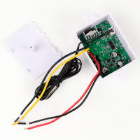 Controlador de temperatura LED Digital para incubadora, interruptor de refrigeración y calefacción, termostato, Sensor NTC impermeable, ZFX-W3007, 10A, 12V, 60V - details 8