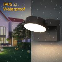 Goeco LED Aplicación Giratoria de Pared Iluminación Nórdica para Exteriores Estilo Moderno 20W IP65 - details 4