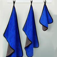 Toalla para Mascotas de Secado Rápido y Absorción de Agua en Azul con Material de Fibra Suave Adecuado para Perros y Gatos - details 2