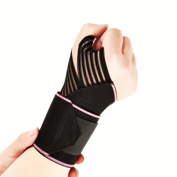 Vendaje de Soporte para Muñeca Deportiva, Poliéster Duradero, Ideal para Fitness, Voleibol, Baloncesto y Entrenamiento - 1