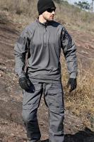 Conjunto Táctico de Traje Camiseta de Caza Entrenamiento Pantalones Uniforme al Aire Libre - details 33