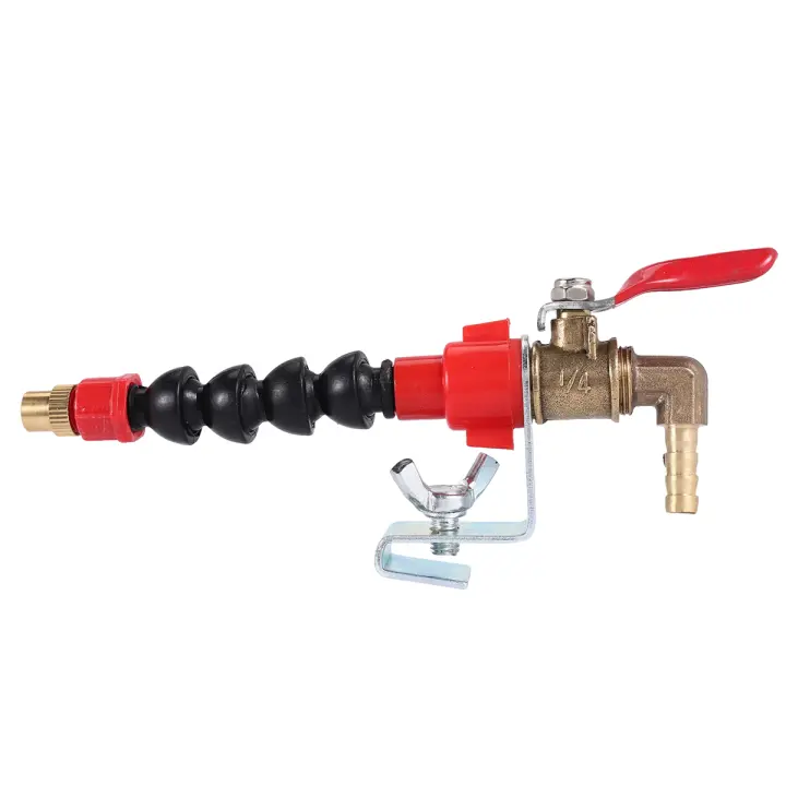 Sistema de rociador de agua para eliminar el polvo, boquilla de refrigerante, nebulización a prueba de polvo para máquina cortadora de azulejos de ladrillo de mármol, amoladora angular - 1