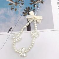 Cadena para teléfono con colgante antipérdida, cuerda corta, lazo de perlas, cordón para teléfono, correa de mano, abalorio para teléfono, cordón de mano para muñeca, correas para teléfono móvil - details 0
