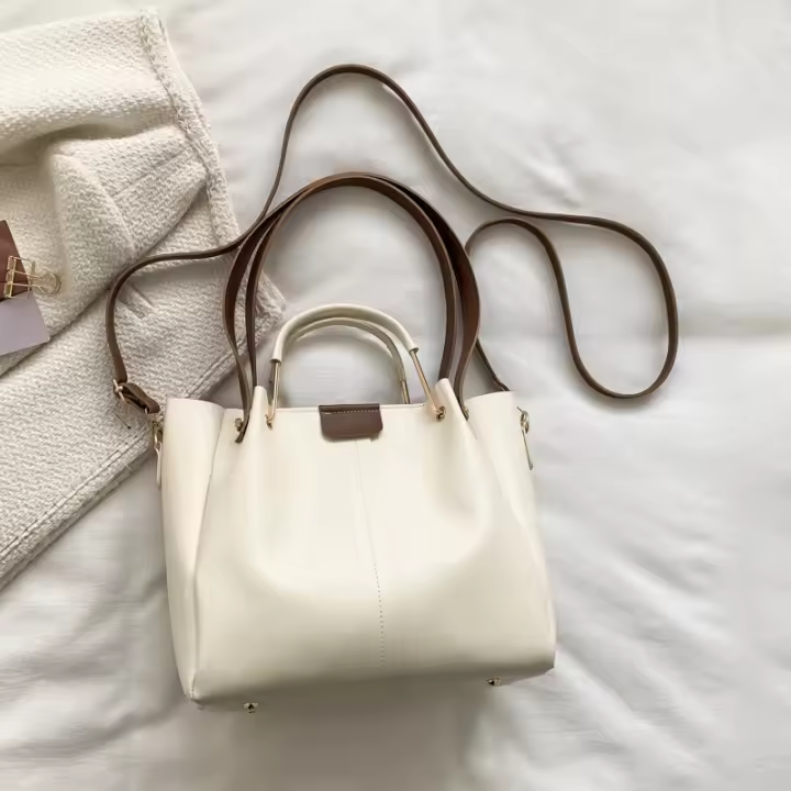Bolso de mano de gran capacidad con diseño de nicho Retro para mujer, nueva moda, versátil, bandolera para ir al trabajo, 2023 - 1