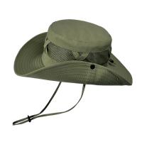 Sombrero de pescador de malla de nailon informal, gorra de senderismo portátil con protección UV de secado rápido, sombrero de cubo plegable suave impermeable para hombre y mujer - details 16
