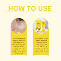 Crema protectora de verano para el cuidado de la piel con vitamina C HOYGI, suave, refrescante, no pegajosa e hidratante. - details 3