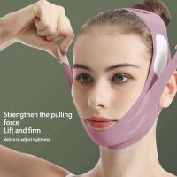 Vende mujeres adelgazantes faciales reutilizables, vende línea en V, cinturón para levantar mejillas y barbilla, correa de masaje facial, herramientas de belleza para el cuidado de la piel, - details 2