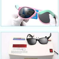 Gafas de sol flexibles de goma polarizadas para niños para niñas de 3 a 10 años de edad - details 7