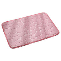 Alfombra de baño suave con textura de Guijarro, alfombrillas absorbentes antideslizantes para baño, cocina, sala de estar, entrada - details 0