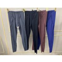 Conjuntos de Yoga con correas desnudas para mujer, sujetador deportivo a prueba de sentadillas, mallas de entrenamiento de cintura alta, pantalones de Fitness, traje de ropa activa para mujer XP81 - details 14