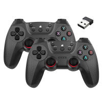 BLUEKAKA Juego de 2 mandos inalámbricos para PC, Joystick de mano para TV, ordenador, Android, mando a distancia con adaptador adicional - details 5