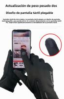 Guantes de invierno para hombres y mujeres, guantes calefactados con pantalla táctil, USB, impermeables, para acampar, senderismo, esquí, cálidos - details 6