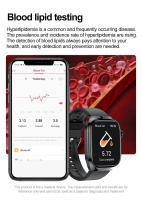Relojes inteligentes de diagnóstico para hombres, pulsera con control del ritmo cardíaco y de la presión arterial, resistente al agua IP68, para IOS, ECG, AI, novedad de 2025 - details 10