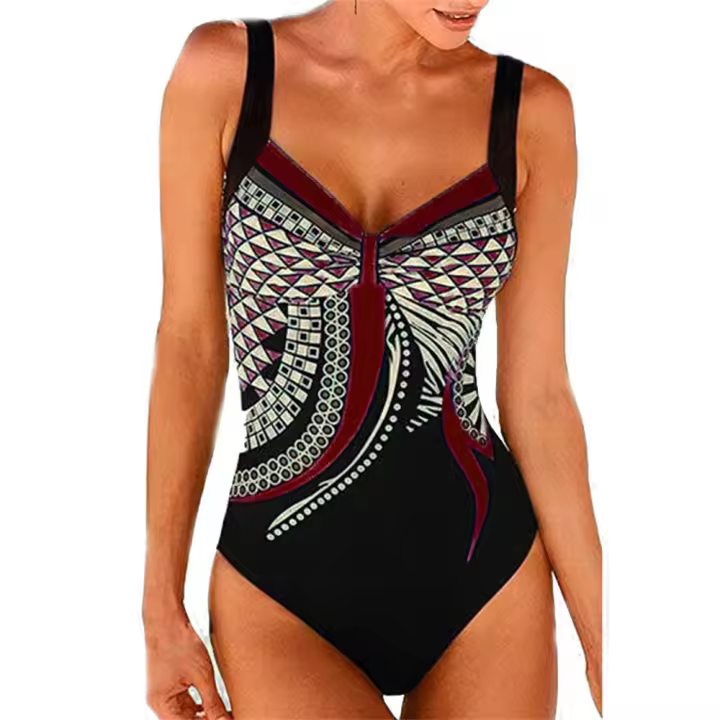 Bañador de una pieza para mujer, traje de baño de playa, conjunto de ropa de Surf, Verano - 1