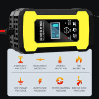 Cargador de batería de coche reparación automática de batería de pulso de 12V/6A con pantalla LCD para motocicleta automática de Gel AGM de plomo-ácido SLA de 2Ah-100Ah - details 5
