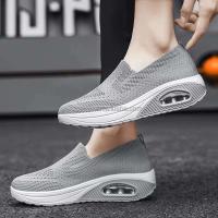 Nuevo estilo 2025, zapatos Fiess Step para mujer, cojín de aire, zapatillas de deporte para caminar con forma de punto suave y ligero para mujer, precio bajo 42 - details 2